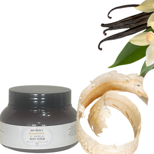 Cedarwood & Vanilla Body Scrub