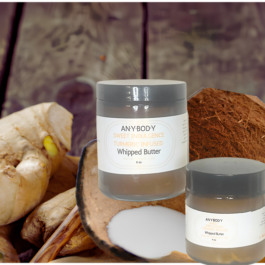 Turmeric Infused Whipped Body Butter