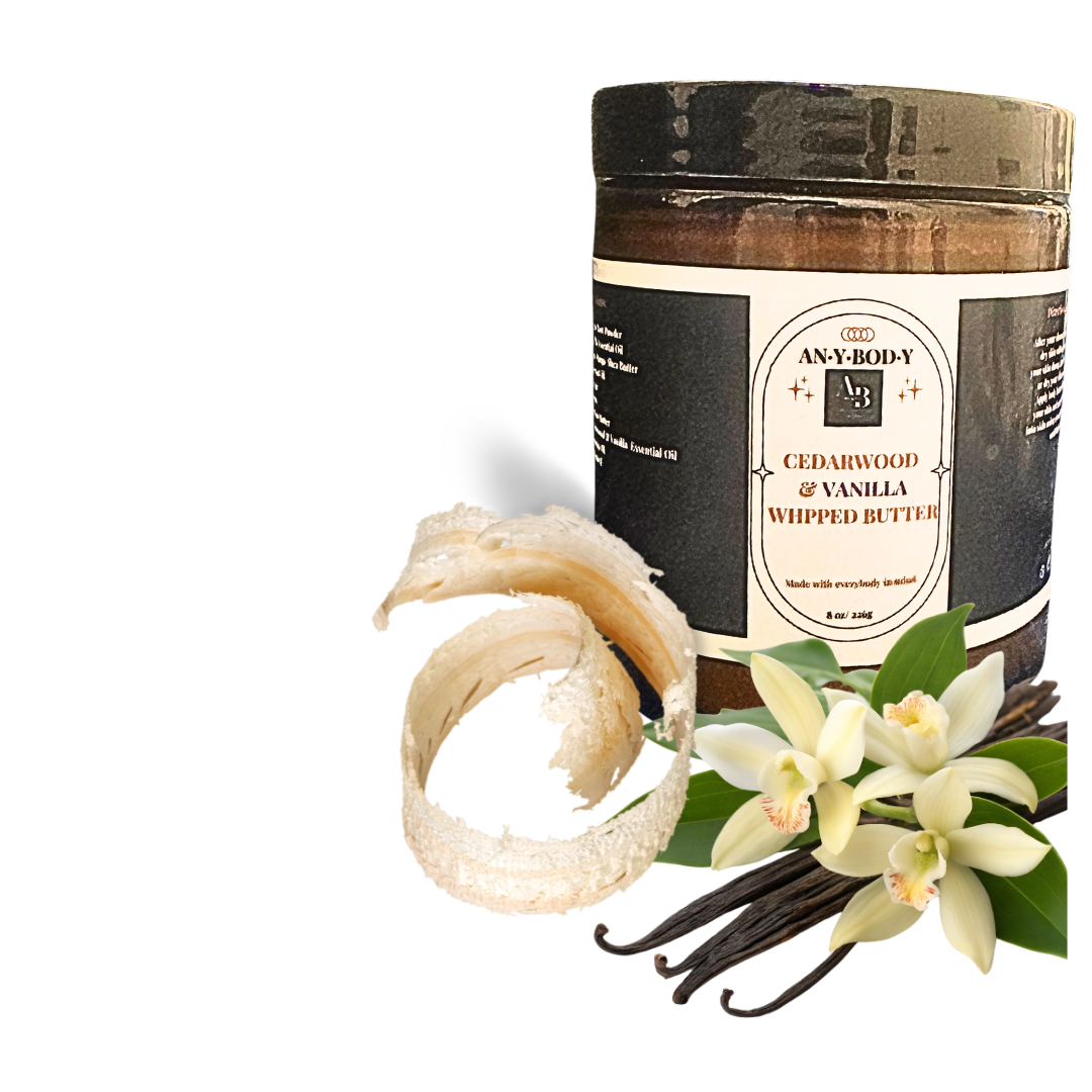 Cedarwood & Vanilla Whipped Body Butter