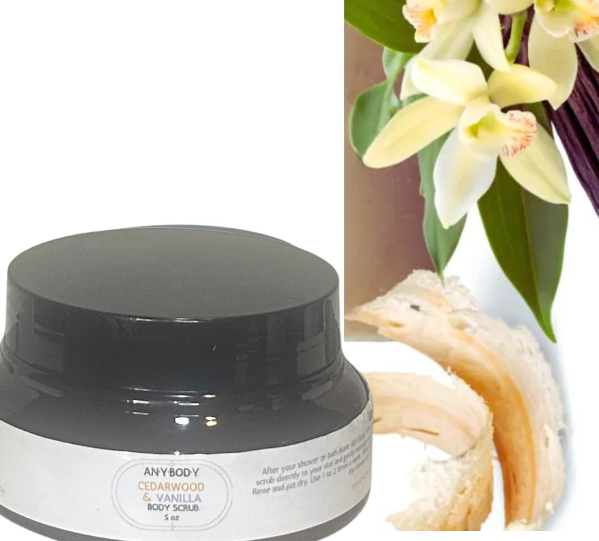 Cedarwood & Vanilla Body Scrub