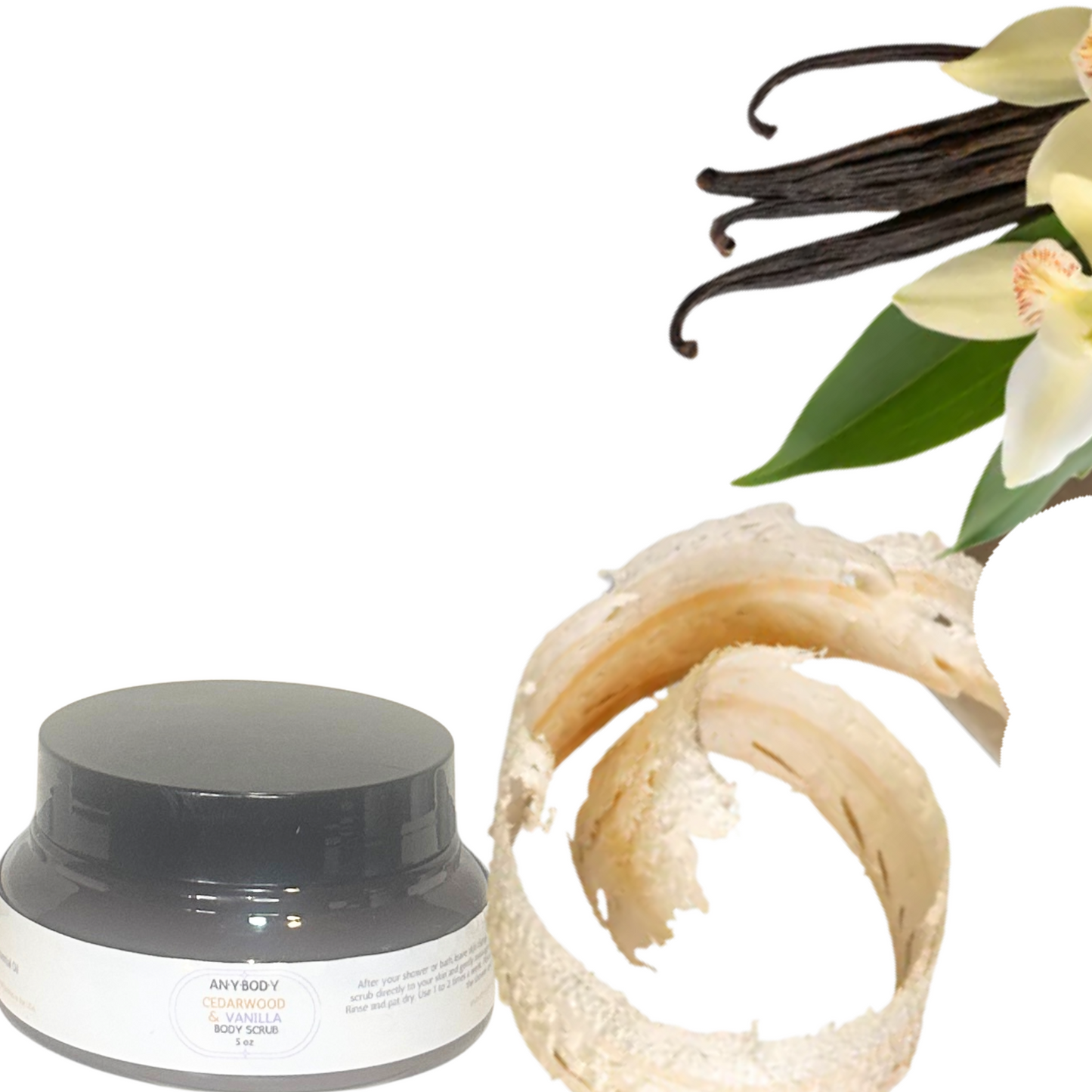 Cedarwood & Vanilla Body Scrub