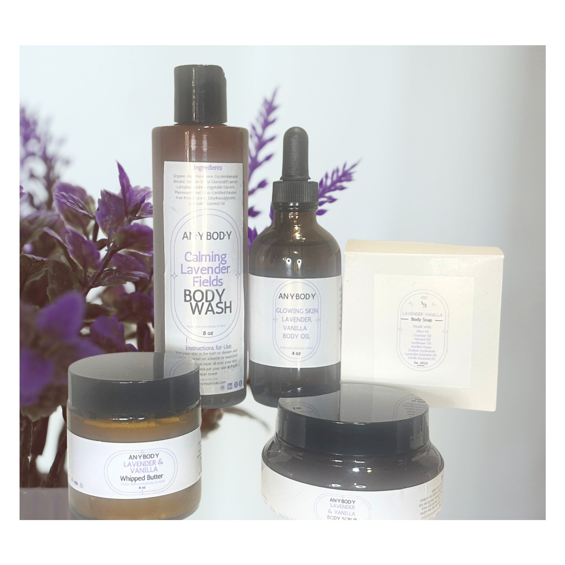 Lavender Vanilla Body Bundle