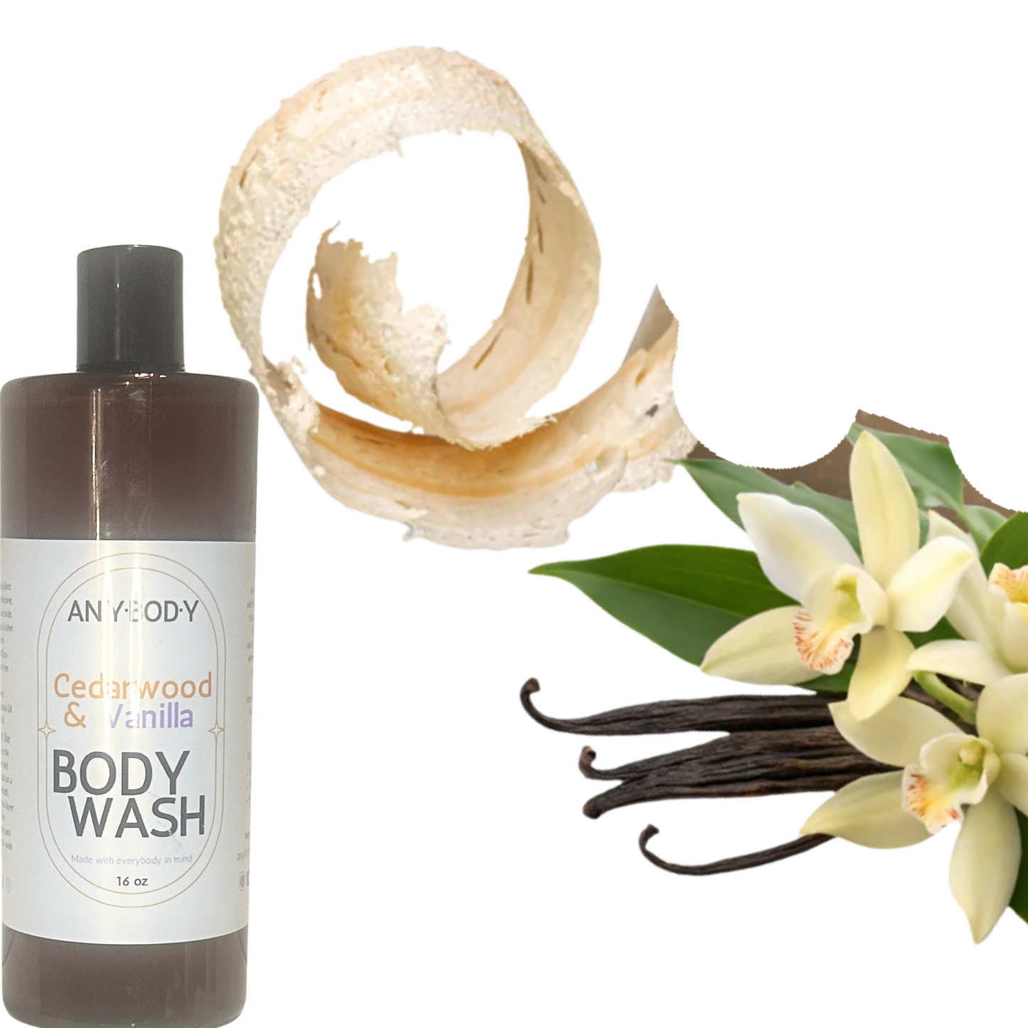 Cedarwood & Vanilla Body Wash
