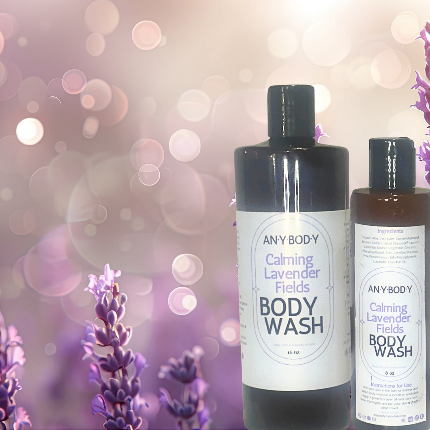 Calming Lavender Fields Body Wash