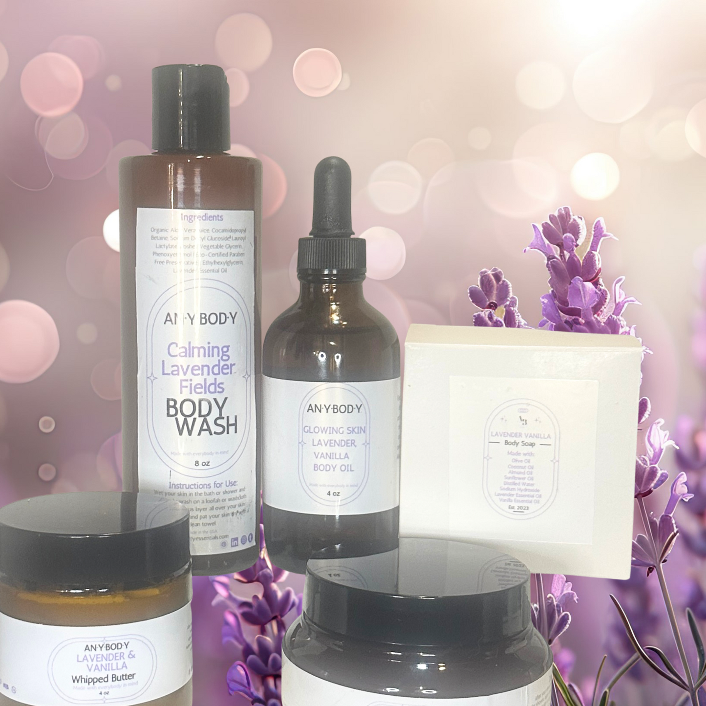 Lavender & Vanilla Body Scrub