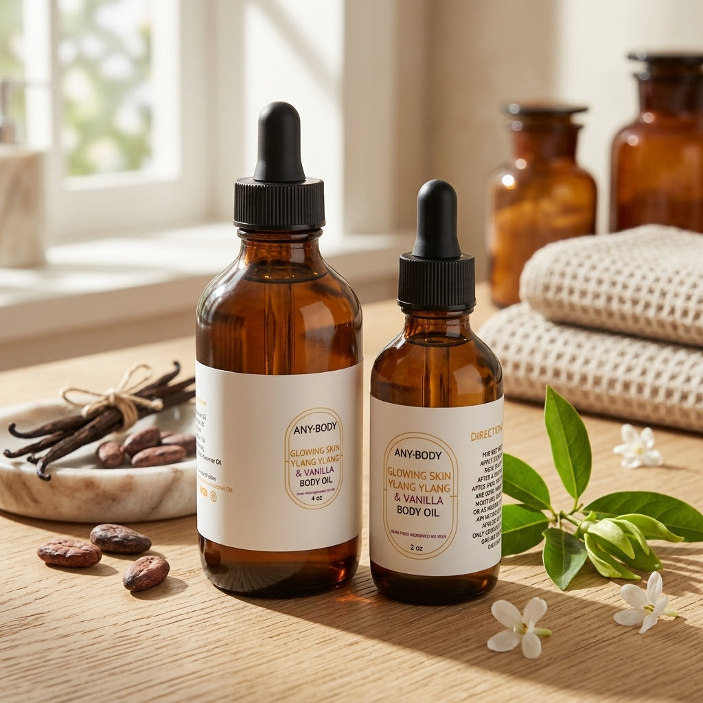 Glowing Skin Ylang Ylang & Vanilla Body Oil