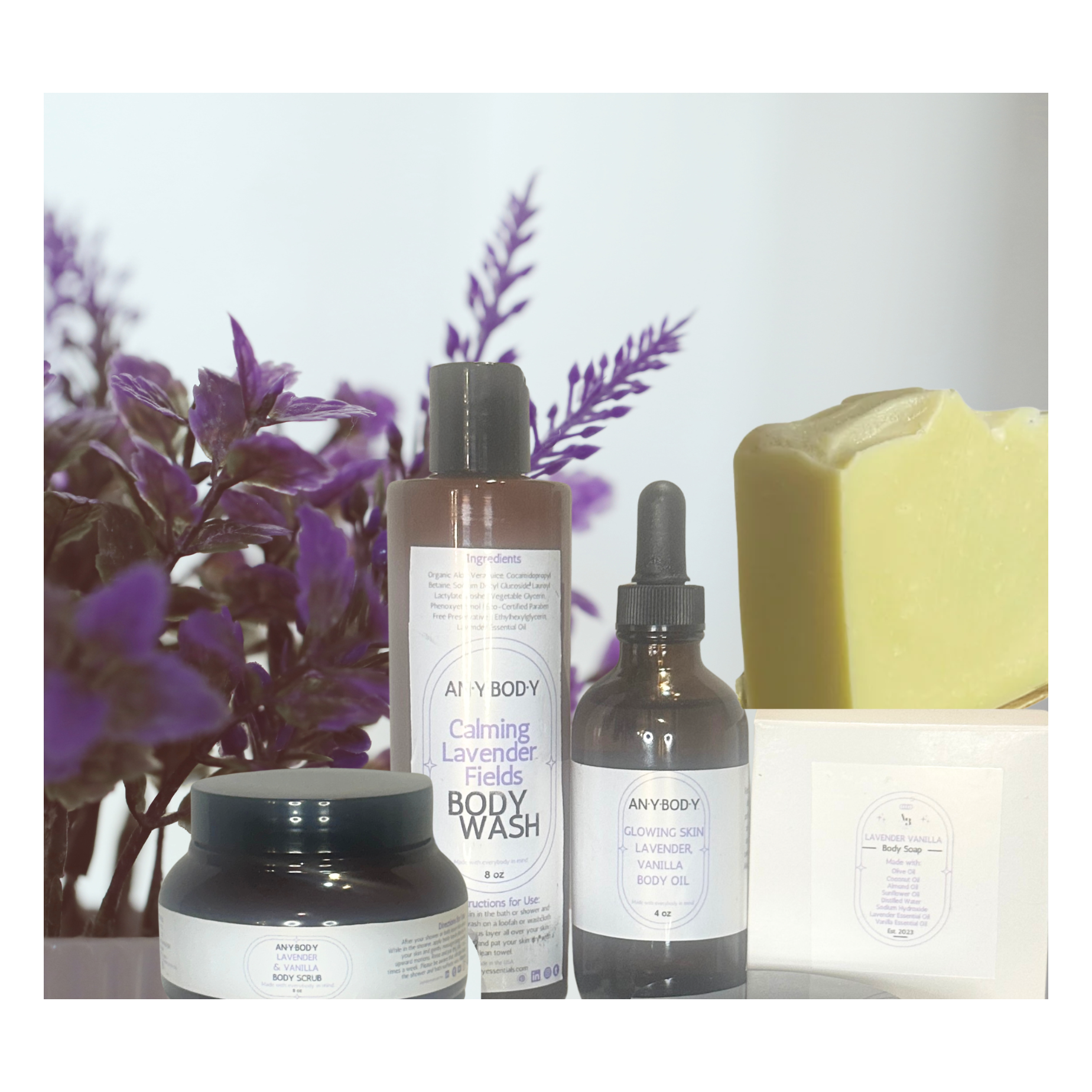 Lavender Vanilla Body Bundle