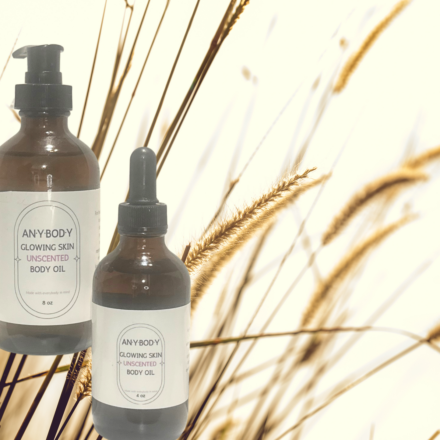 Glowing Skin Unscented Body Oil