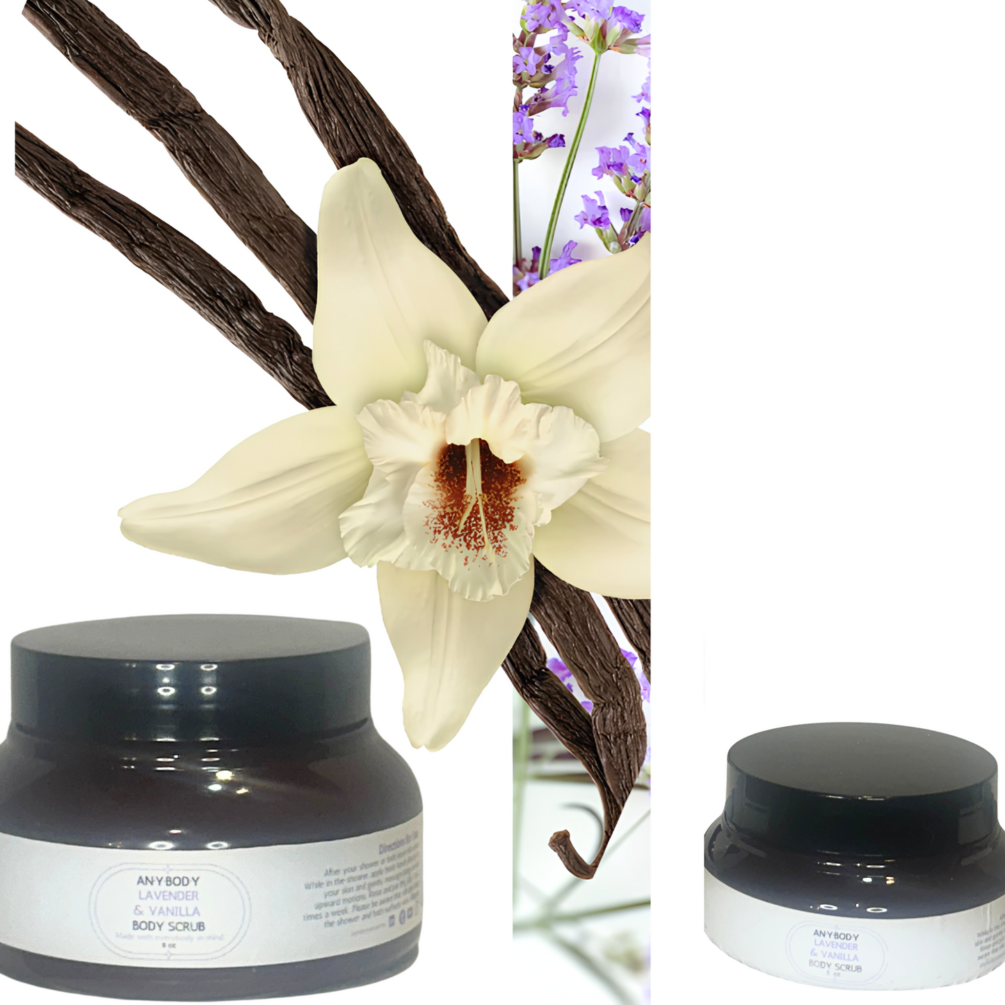 Lavender & Vanilla Body Scrub